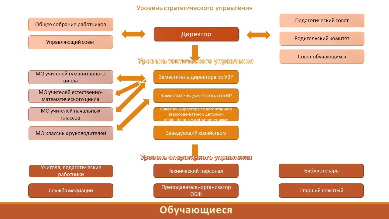 Структура и органы управления образовательной организацией